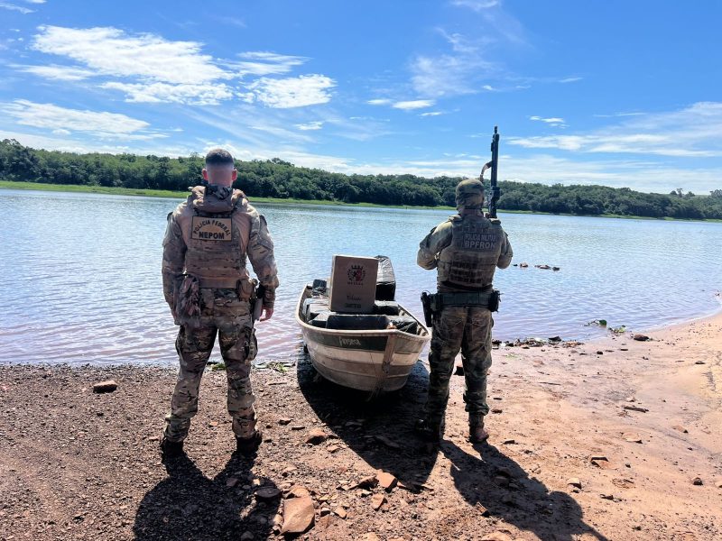 Segurança – Policiais apreendem cigarros contrabandeados em Guaíra