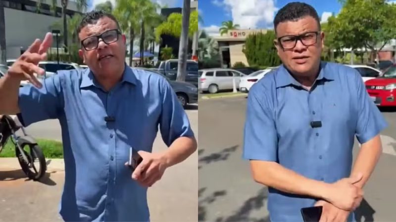 Polêmica – Deputado federal do Paraná filmado em confusão com mulher em rua de Brasília diz em vídeo que brigou por valor de programa