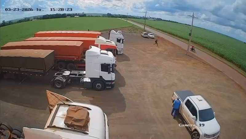 Fronteira – Caminhoneiro brasileiro é morto a tiros em Santa Rita, no Paraguai