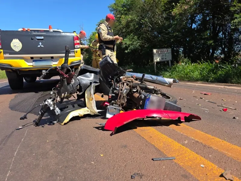 PR 317 – Jovem motociclista morre em acidente em Toledo