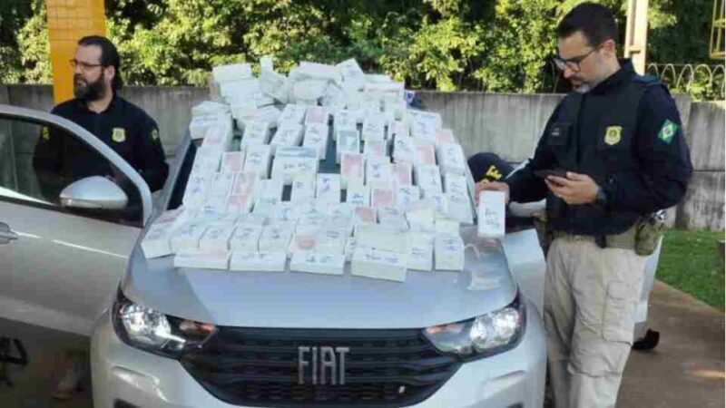 Ubiratã – Carga milionária de iPhones é apreendida escondida em picape