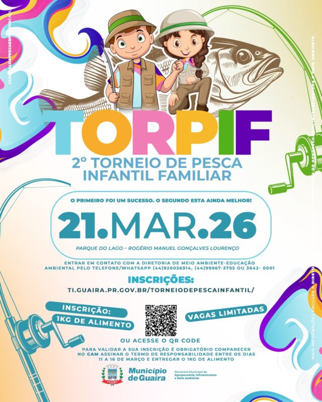 Guaíra – Município abre inscrições para o 2º TORPIF e estabelece novas diretrizes para validação