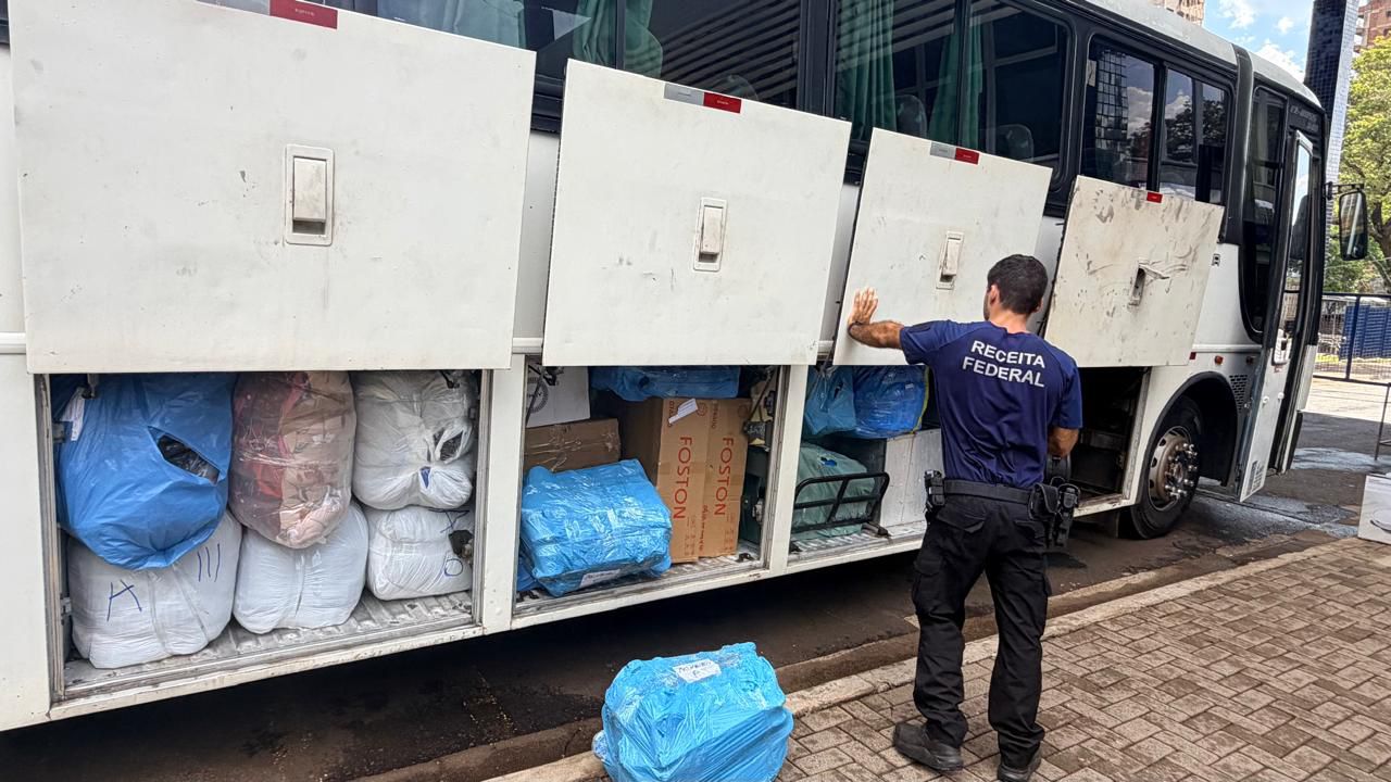 Fronteira – Receita Federal apreende quase R$ 4 milhões em mercadorias irregulares na 9ª Região Fiscal