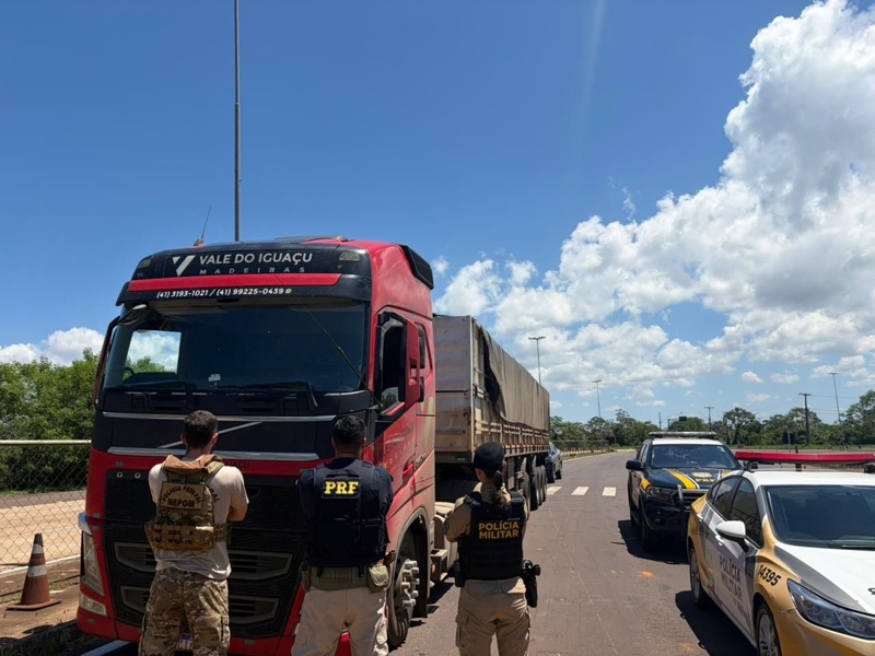 Guaíra – PF, PRF e PM recuperam carreta furtada em SP