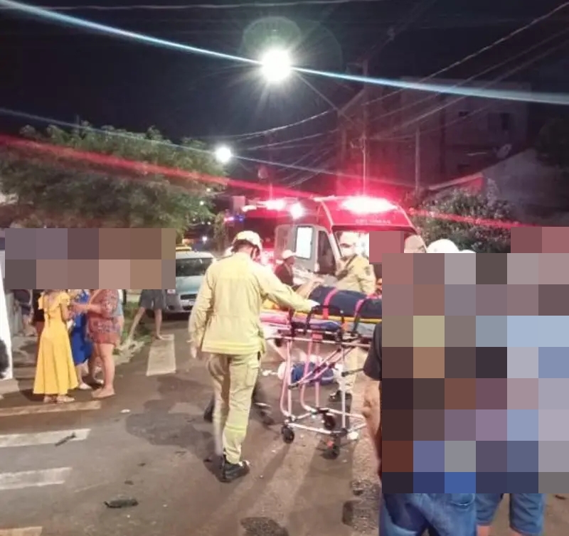 Palotina – Uma pessoa morre e três ficam feridas após atropelamento; condutor de carro é preso