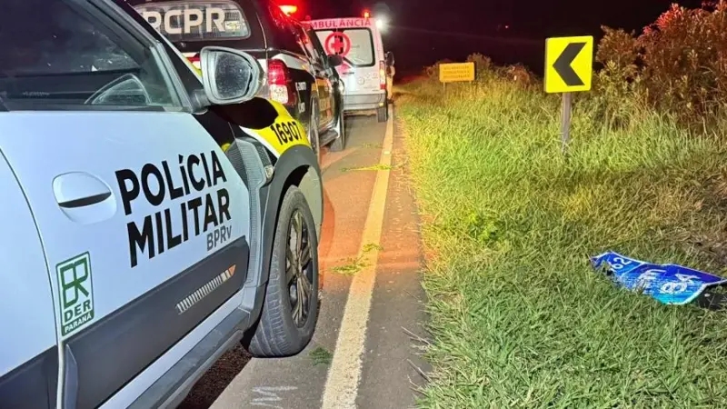 Trânsito – Capotamento deixa dois mortos na PR 462