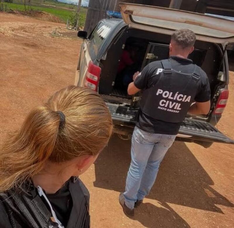 MT – Colega é preso suspeito de matar capataz por colocar pouco sal nos cochos de fazenda
