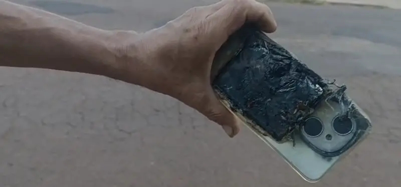 Cascavel – Cão ataca pedestre e força da mordida explode celular da vítima, que estava no bolso