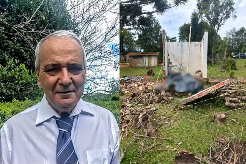 Paraná – Parede de banheiro desativado desaba e mata homem de 64 anos