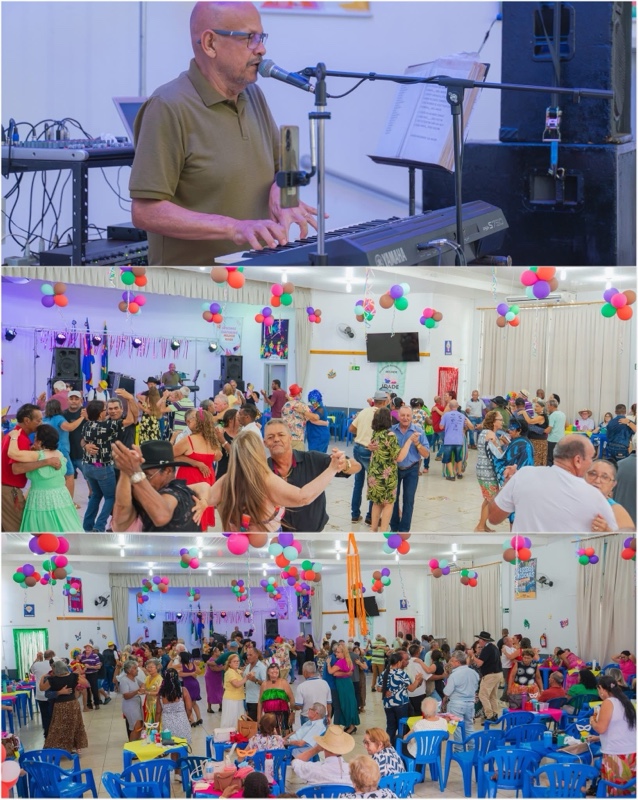 Guaíra – Alegria e inclusão marcam baile de carnaval da Melhor Idade