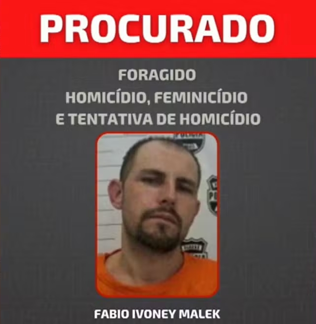 Paraná – Homem é condenado a 61 anos por incêndio que matou mulher e criança; ele está foragido