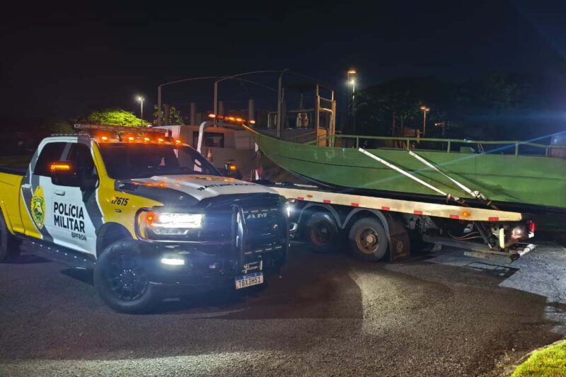 Fronteira – Nova base da Polícia de Fronteira em Santa Helena apreende 1,4 tonelada de maconha