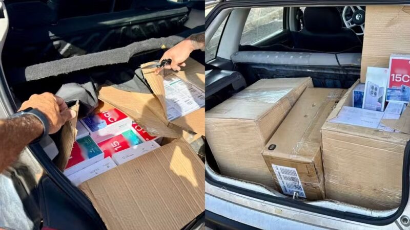 Região – Brasileiro que estuda medicina no Paraguai é preso pela segunda vez em uma semana transportando mais de 100 celulares irregulares