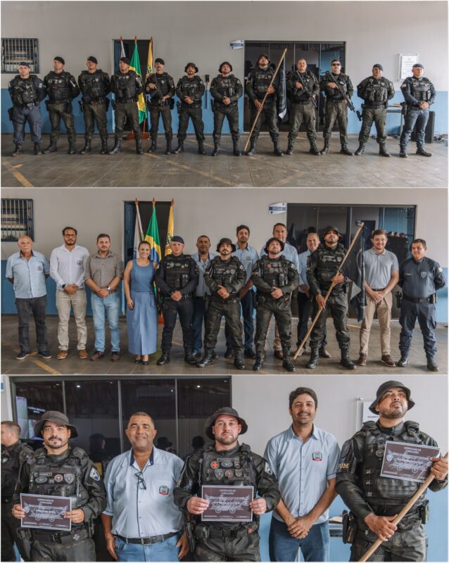 Guaíra – Município realiza solenidade de aula inaugural do Curso de Formação da Guarda Municipal