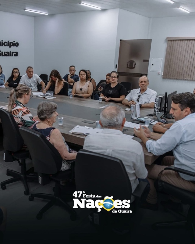 Guaíra – Organização da Festa das Nações reforça integração com entidades assistenciais