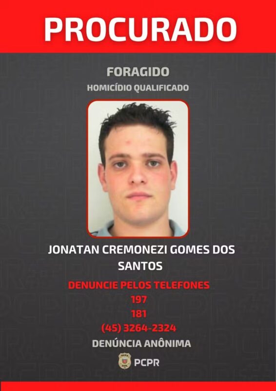 Medianeira – Homem foragido há mais de um ano pela morte de adolescente se apresenta  polícia
