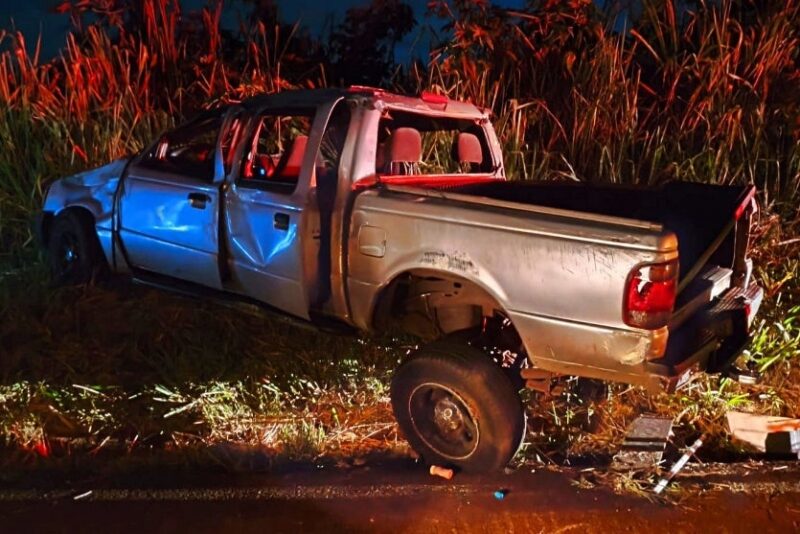 Trânsito – Criança morre e 4 pessoas ficam feridas em colisão na PR 485