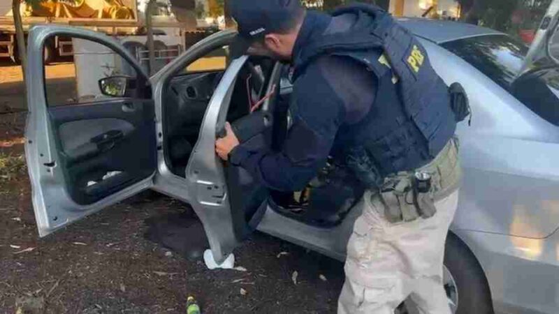 Segurança – Mãe é presa após transportar 130 kg de droga em carro com os três filhos no Paraná