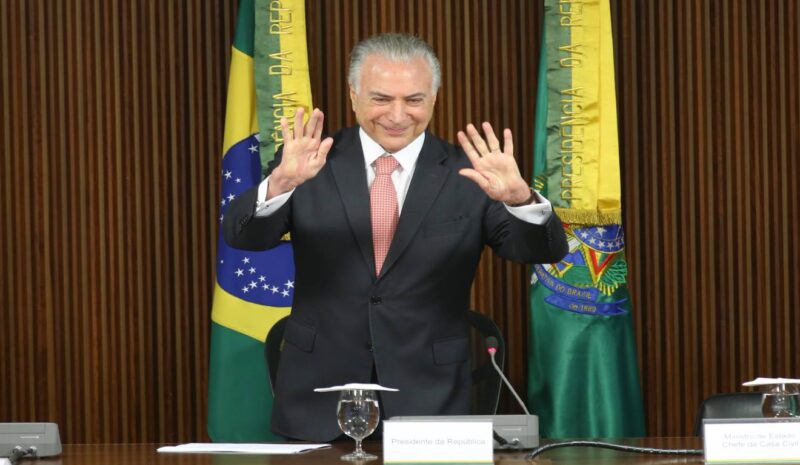 Articulação – MDB quer lançar Michel Temer como pré-candidato  Presidência da República