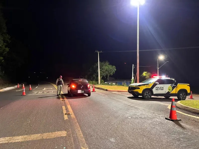 Região – Operação Lei Seca flagra 12 motoristas sob efeito de álcool no Oeste do Paraná