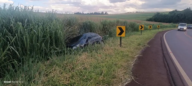 PR 180 – Motorista é preso por embriaguez ao volante após acidente em Nova Aurora