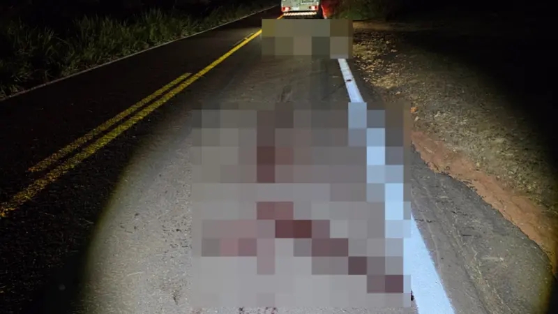 PR 486 – Pedestre morre ao ser atropelado em Moreira Sales