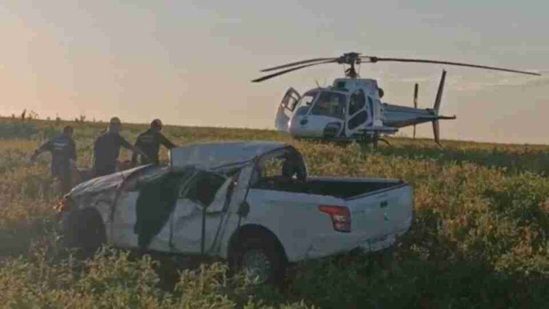 PR 239 – Saída de pista deixa um morto e três feridos em Assis Chateaubriand