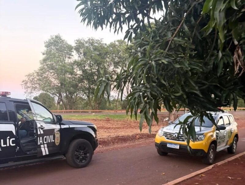 Região – PCPR e PM de Nova Santa Rosa prendem alvo ligado a facção na fronteira