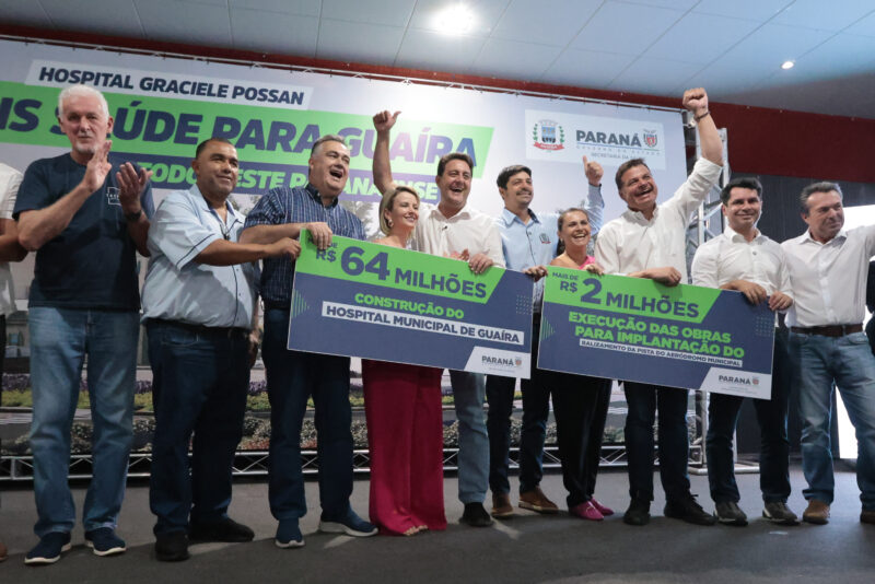 Saúde – Estado vai investir R$ 64,3 milhões na construção de um novo hospital em Guaíra