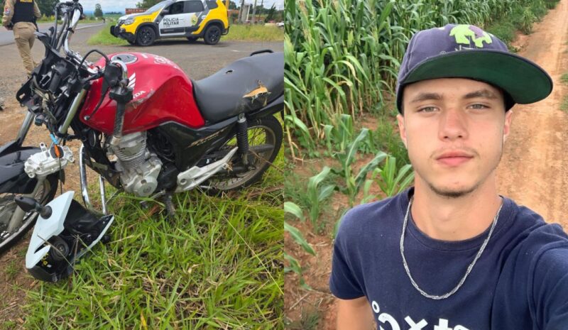 Tragédia – Adolescente morre em acidente com moto a caminho de entrevista de emprego no PR