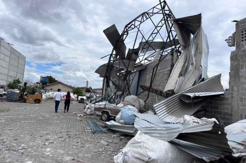 Clima – Simepar classifica tornado que atingiu São José dos Pinhais na categoria F2 da Escala Fujita