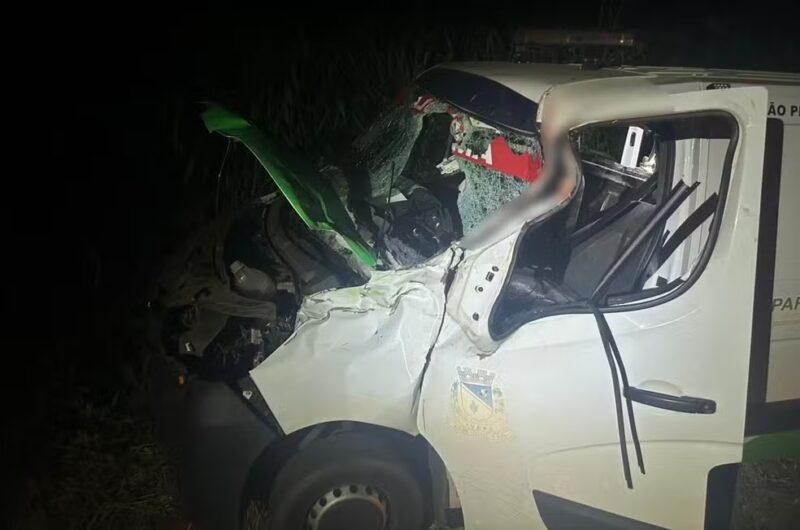Trânsito – Motorista de ambulância morre atingindo por novilha ‘lançada’ contra ele após ser atropelada por carro, no Paraná