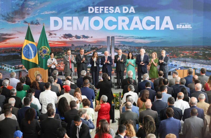 Brasília – Lula assina veto do PL da Dosimetria em cerimônia do 8 de Janeiro