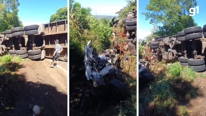 RS – Três pessoas da mesma família morrem em acidente; vítimas são pai, mãe e filho