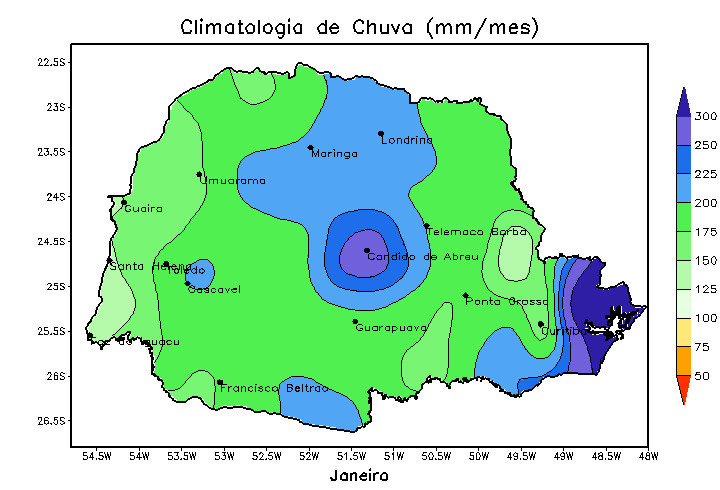 Clima – Janeiro terá muita chuva e calor dentro da média, afirma Simepar
