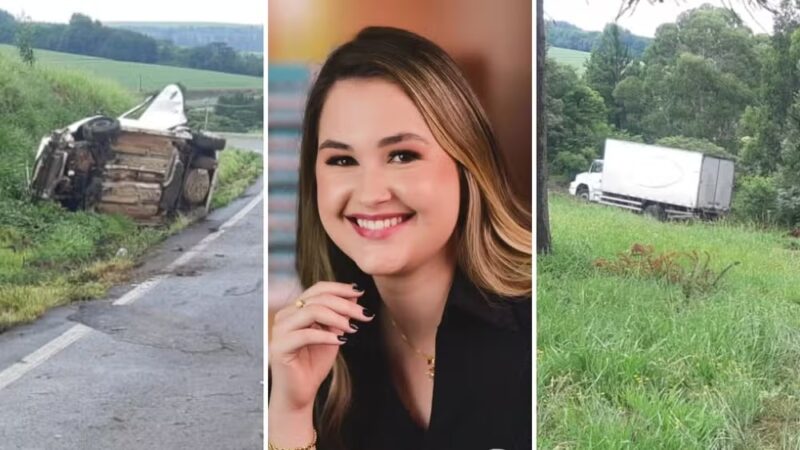 Trânsito – Carro capota e vítimas são atropeladas por caminhão após saírem do veículo no PR: jovem que morreu era recém-casada e estava voltando da praia