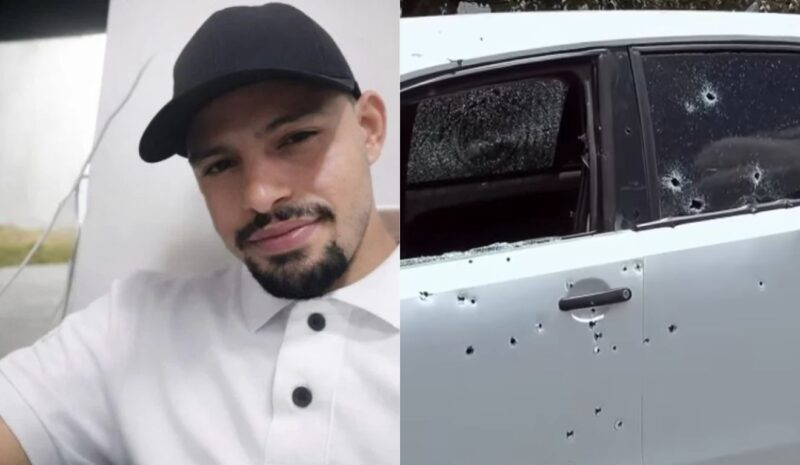 Execução – Jovem é morto a tiros dentro de carro e veículo é perfurado com 54 disparos no PR