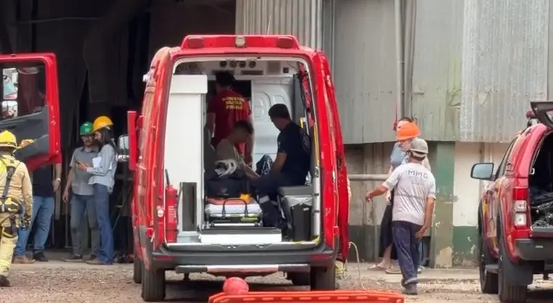 Cascavel – Trabalhador é resgatado após soterramento em empresa agrícola