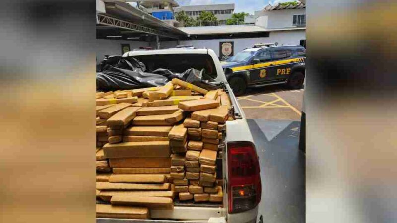 Segurança – Casal é preso com mais de 1 tonelada de maconha em Campo Mourão