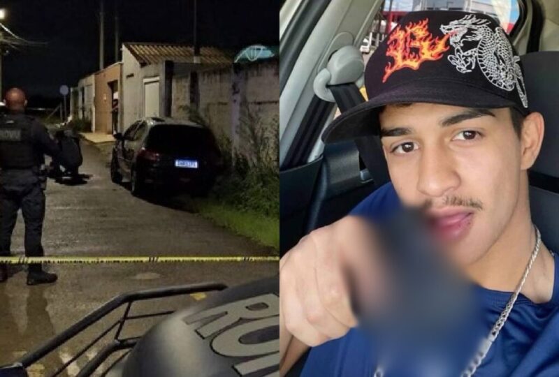 Paraná – Jovem é morto com tiros na cabeça enquanto jantava com a família