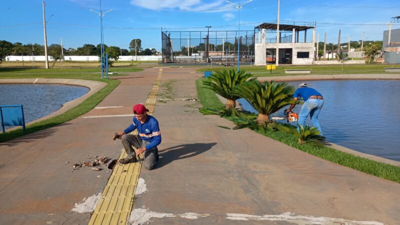 Guaíra – Município revitaliza o Parque do Lago