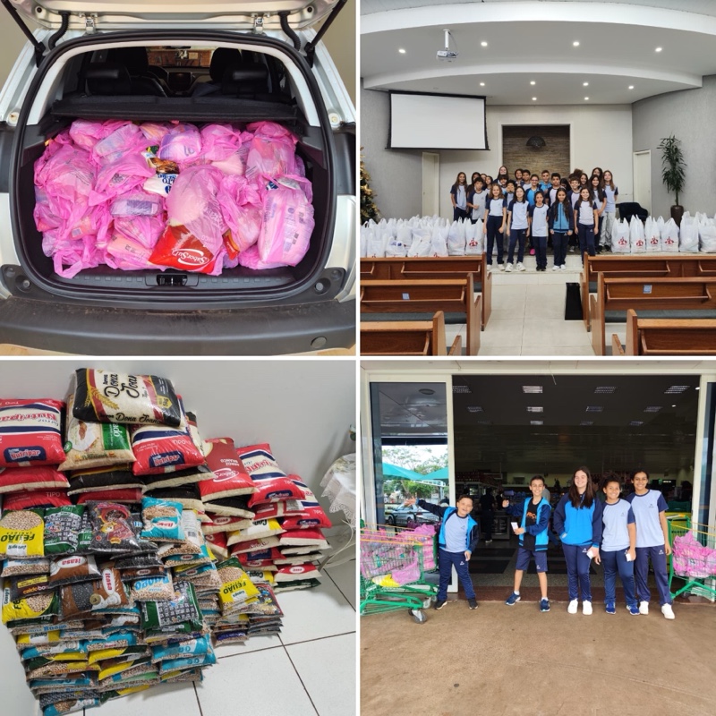 Solidariedade – Mutirão de Natal mobiliza comunidade e rende 210 cestas a famílias de Guaíra