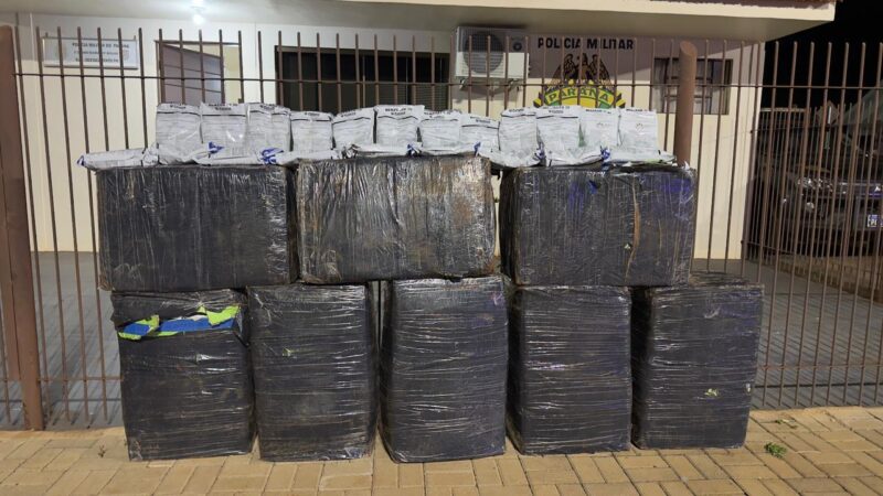 Mercedes – Policiais realizam apreensão de mais de 500 quilos de produtos tóxicos de origem estrangeira