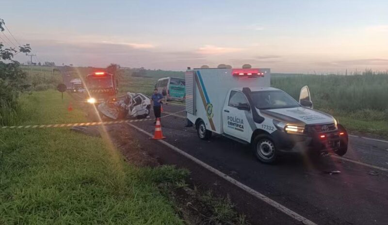 Tragédia – Identificadas as vítimas de acidente em Francisco Alves; elas voltavam de festa de rodeio