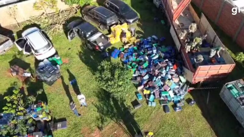 Fronteira – Com 89 toneladas de maconha, apreensão Salto del Guairá é recalculada e vira a maior nas rodovias do Paraguai