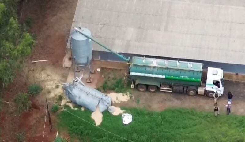 Tragédia – Produtor rural morre após silo desabar e vítima cair de 10 metros no PR