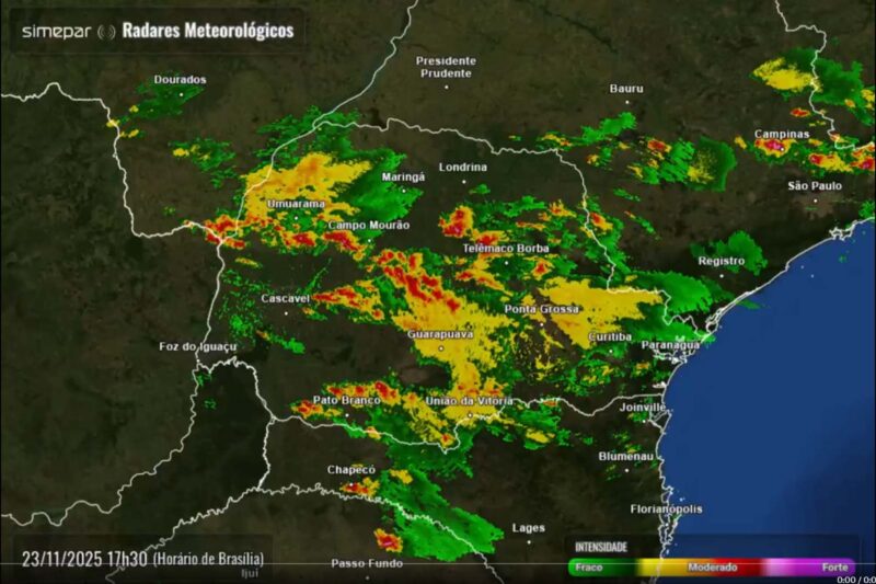 Clima – Chuvas do fim de semana levaram 32 estações a atingirem a média histórica do mês