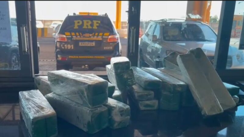 BR 369 – Jovem é preso com mais de 61 quilos de maconha em Corbélia