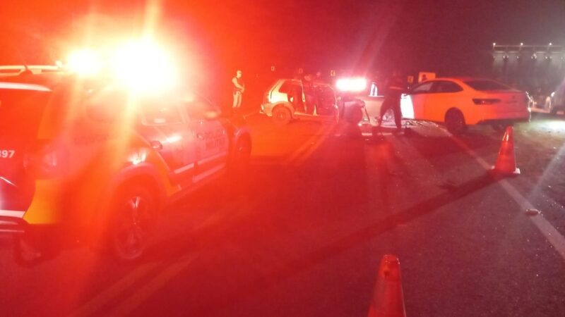 Trânsito – Batida frontal deixa vítima morta na PR 459 em Reserva do Iguaçu