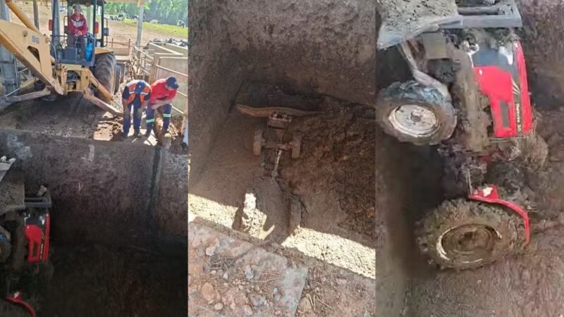 Paraná – Tratorista de 24 anos morre após cair em fossa durante trabalho em fazenda